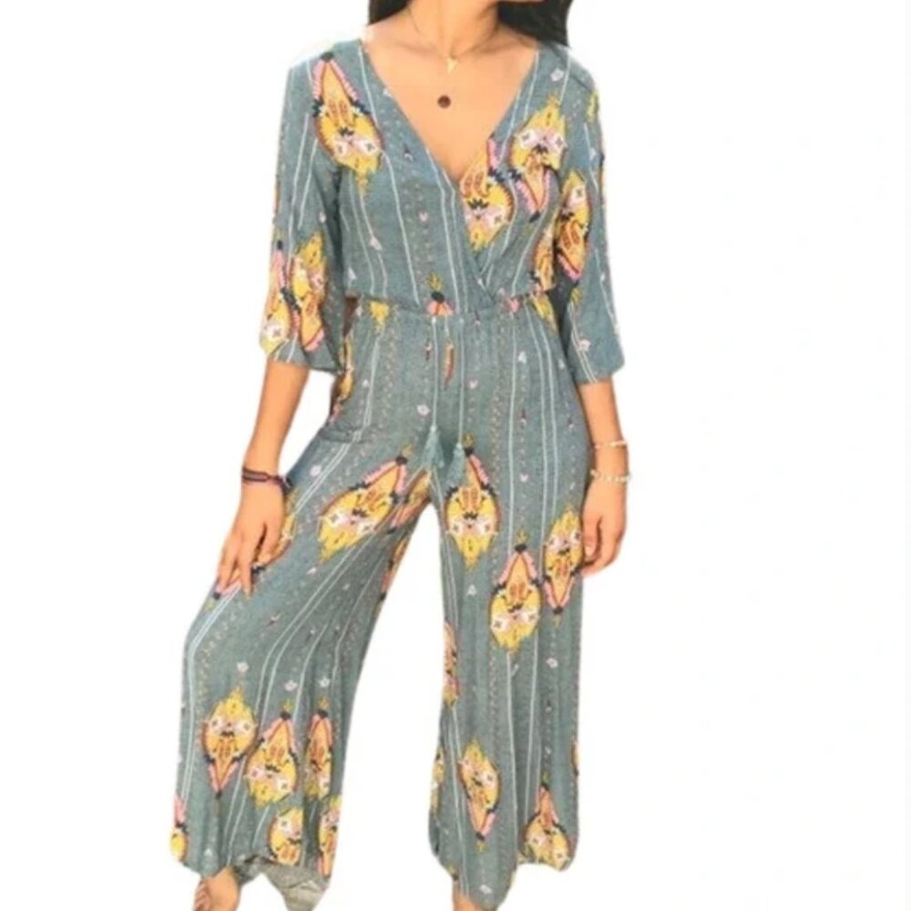 Jaase Boho Wide Leg Jumpsuit